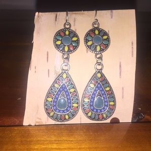 Multicolor earrings
